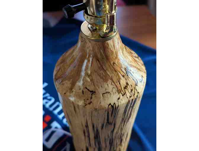 Wooden Lamp- handmade by Sam Milkes