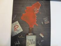 TRUE BLOOD Autographed Poster