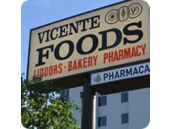 $50 Vicente Foods Gift Certificate