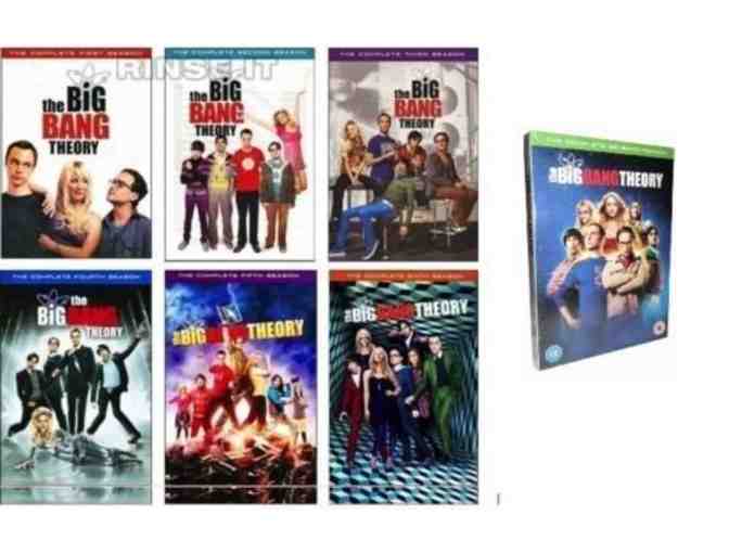 The Big Bang Theory Blu-Ray Seasons 1 to 7 With Mystic Warlords of Ka'a Shirt
