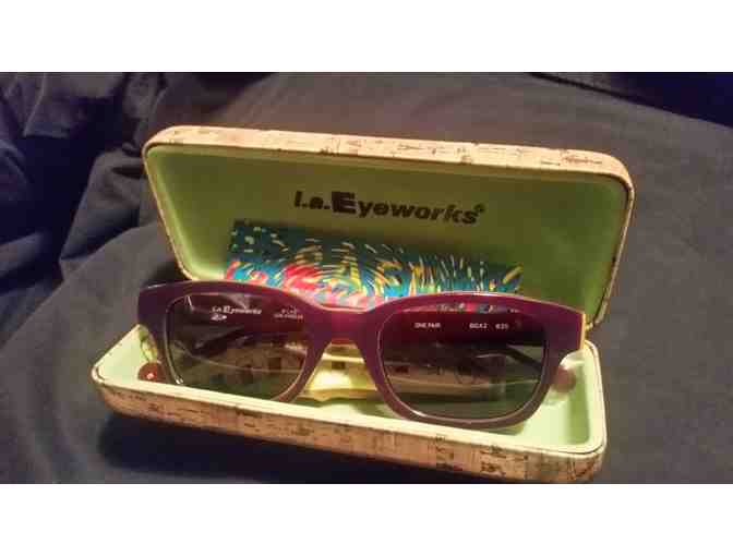 L.A. Eyeworks - 'BOAZ' Sunglasses