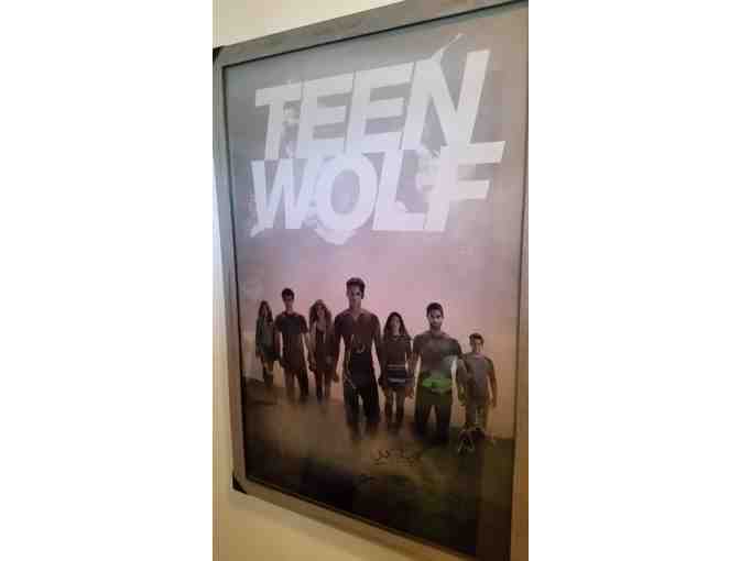 Teen Wolf signed & framed original Movie Poster