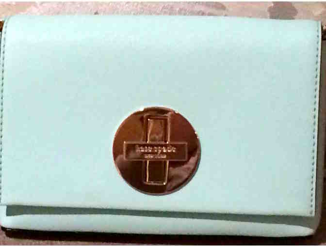 Kate Spade Cross-body Purse in Turquoise