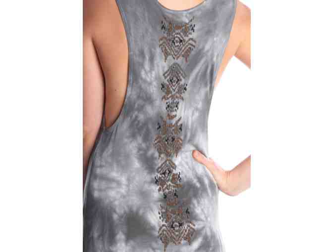 Chaser Beaded Maxi Dress, Tie-Dye (Small)