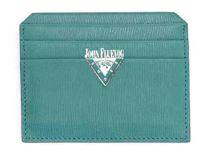 John Fluevog Cardholder (Turquoise) Wallet