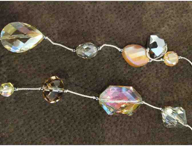 Swarovski Crystal Hand-knotted Necklace