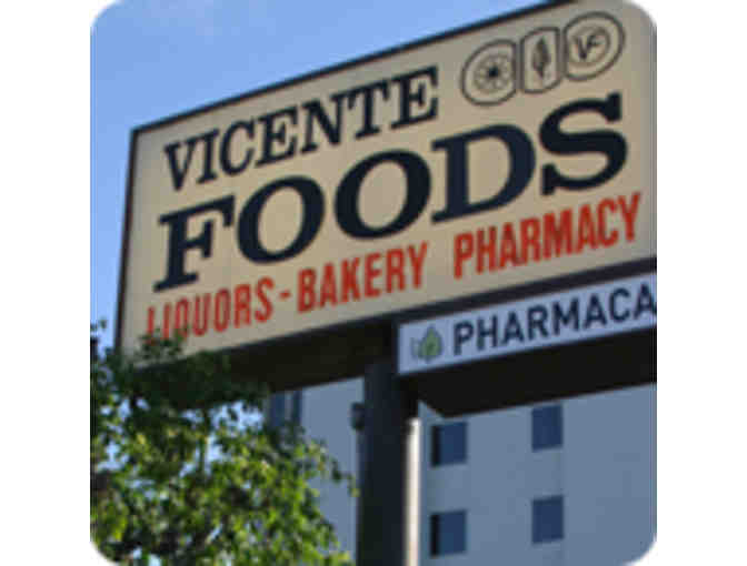 Vicente Foods $50 Gift Card