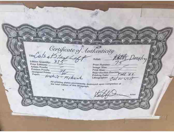 Cat At Stage Left numbered print