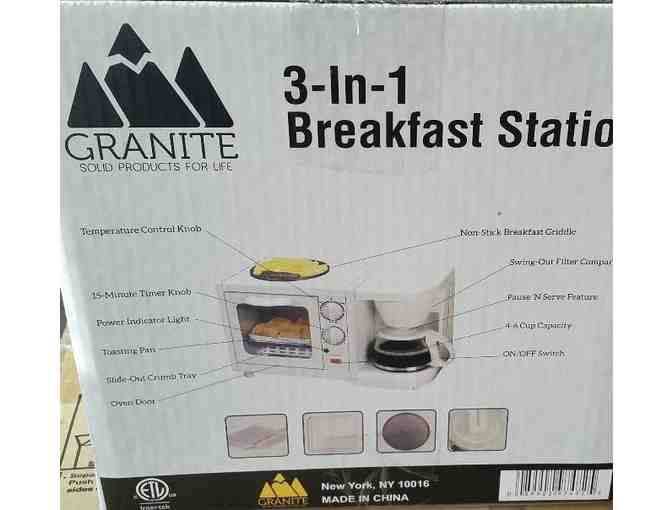 3 in 1 Breakfast Station by Granite