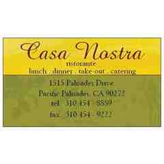 Casa Nostra Ristorante