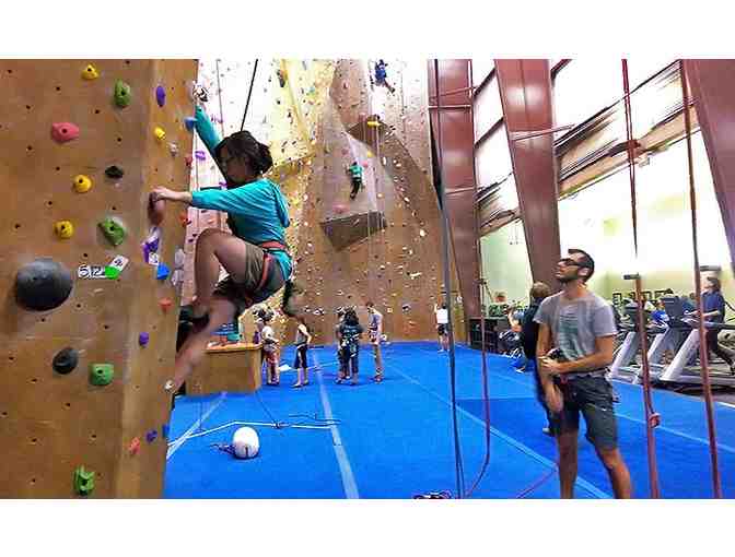 Belay Lesson at Planet Granite for 2
