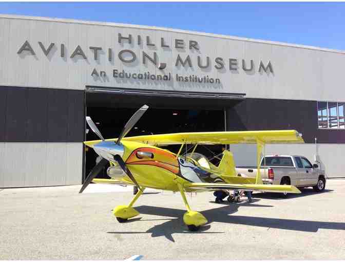 Hiller Aviation Museum - Pair of Tickets (offered twice)