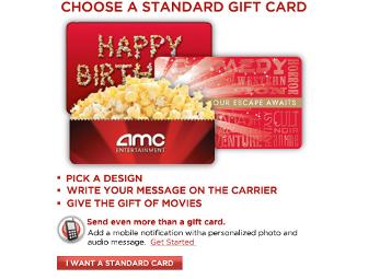 $25 AMC Theaters Gift Card