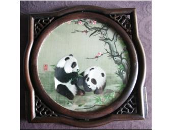 Double Sided Panda Embroidery