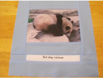 YOU CAN LEARN A LOT FROM A LITTLE BEAR - PHOTO QUILT OF TAI SHAN