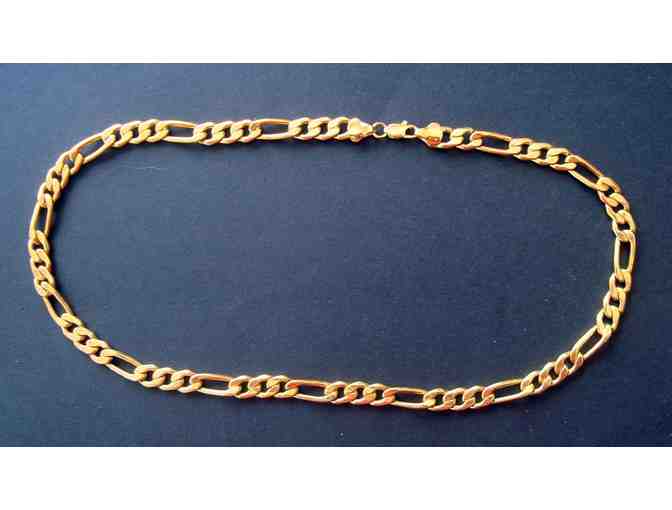 Gold-Tone Link Chain Necklace