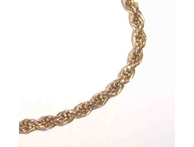 Vintage Gold-Tone Chain Link Bracelet by Trifari