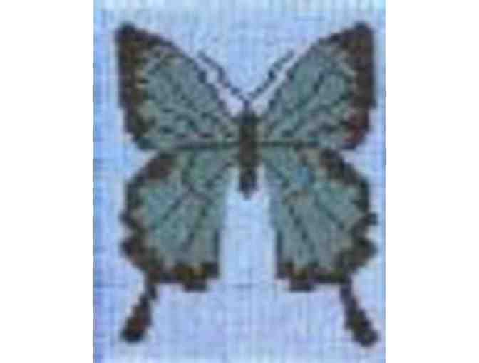Handcrafted Silk Butterflies Mounted on Blank Note Cards/Matching Envelopes Hand-Woven
