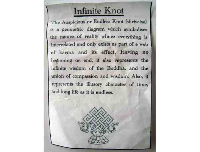Infinite Knot Necklace -- New