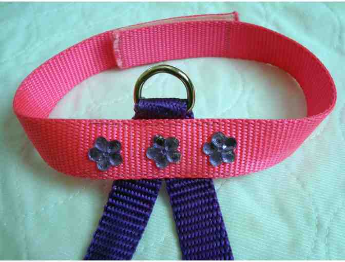 Pre-Owned Hot Pink & Purple Harness -- Handmade