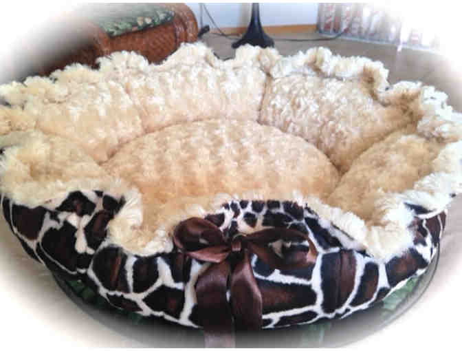 PoochyGalore Cozy Cuddler Bed in Your Choice of Available Fabrics!