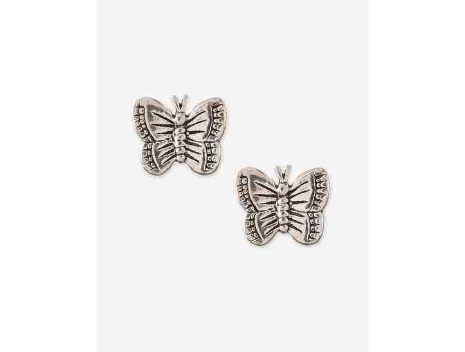 Sterling Silver Butterfly Earrings by Itsybitsy