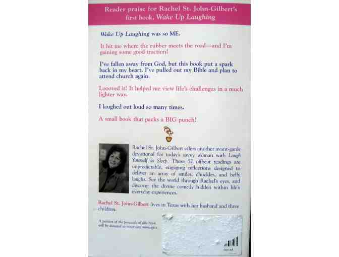 Copy of 'Laugh Yourself to Sleep' By Rachel St. John-Gilberg -- Pre-Owned