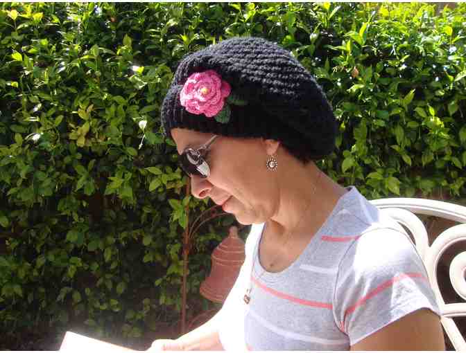 Hand-Crocheted Pop Star Slouch Hat