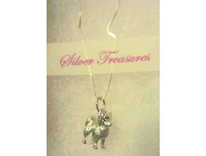Beautiful Sterling Silver Papillon Necklace from Silver Treasures Jewelry Store