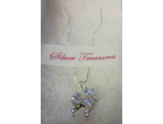 Beautiful Sterling Silver Papillon Necklace from Silver Treasures Jewelry Store