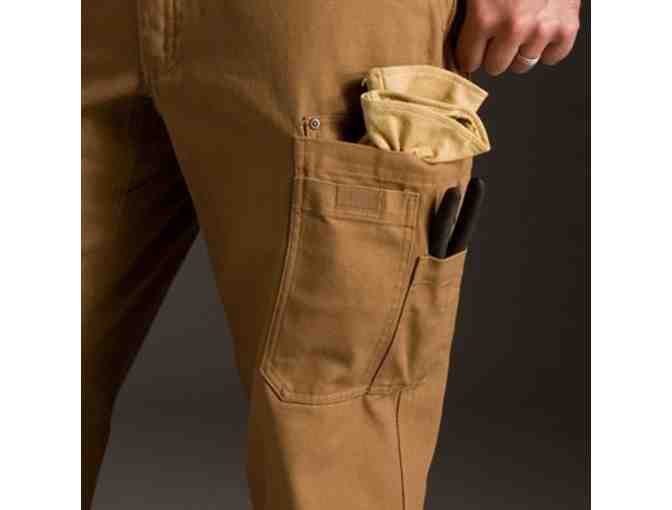 Duluth Trading Company Brown Men's FIRE HOSE Work Pant - New - Size 44 Waist