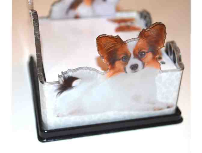 Papillon Sticky Notes and Holder
