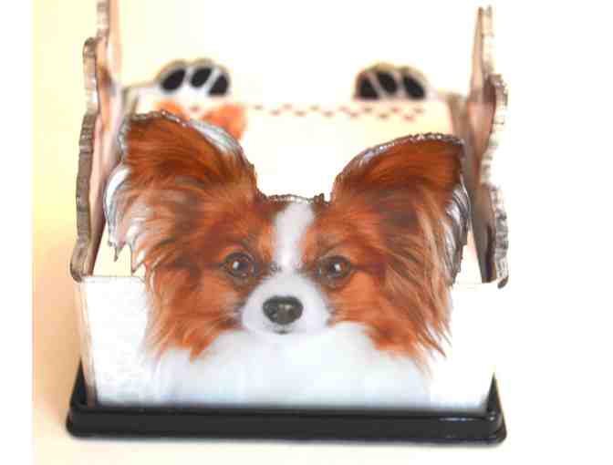 Papillon Sticky Notes and Holder