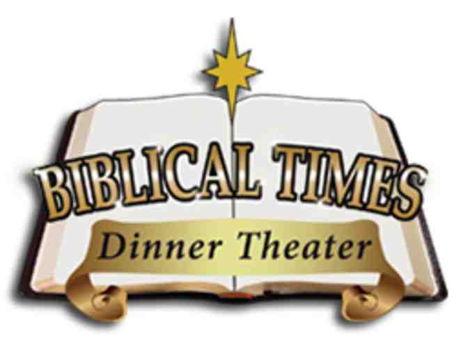 Certificate for 2 Dinner Show Tickets to 'Biblical Times Dinner Theater' Use by 12/31/2014
