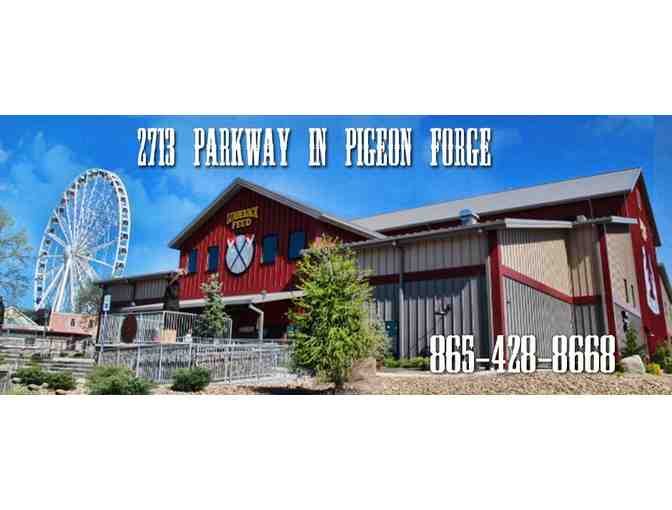 2 Tickets to The Lumberjack Feud Show in Pigeon Forge, TN  MUST USE BY 12/31/2014