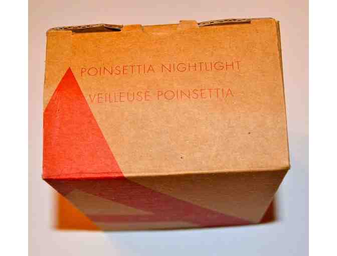 Avon Poinsettia Nightlight -- New