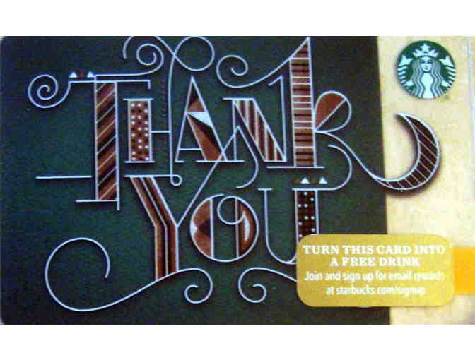 $20 Starbucks Gift Card - Photo 1