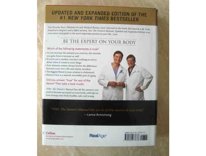 'YOU, The Owner's Manual' Book -- Like New
