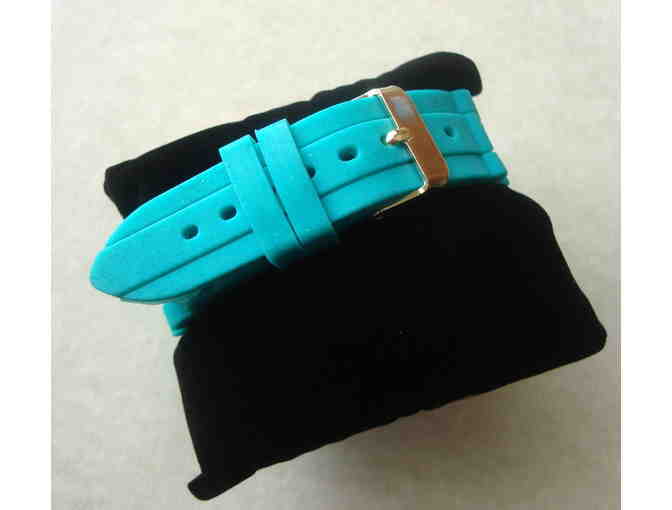 Turquoise Color Watch by Geneva -- New