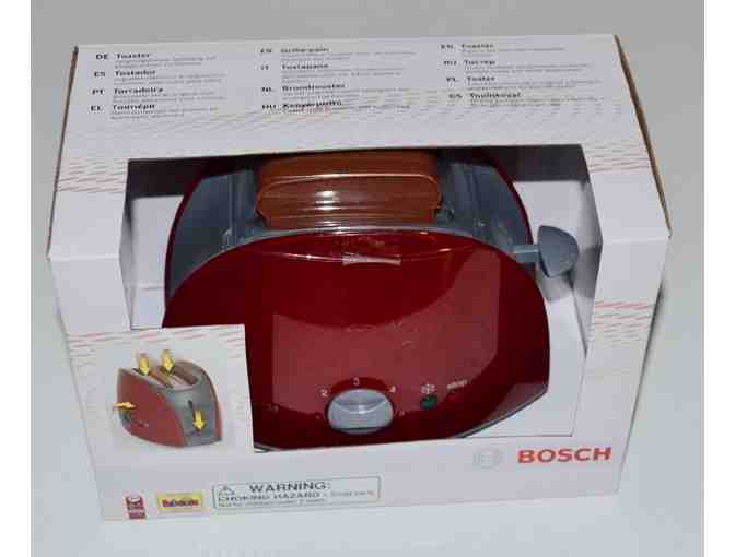 Red Bosch Toy Toaster -- New