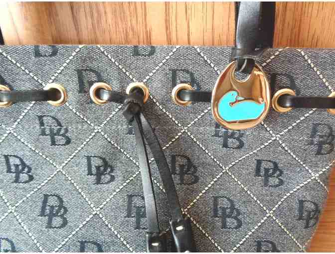 Dooney & Bourke Charcoal Signature Tassel Handbag -- New, No Tags
