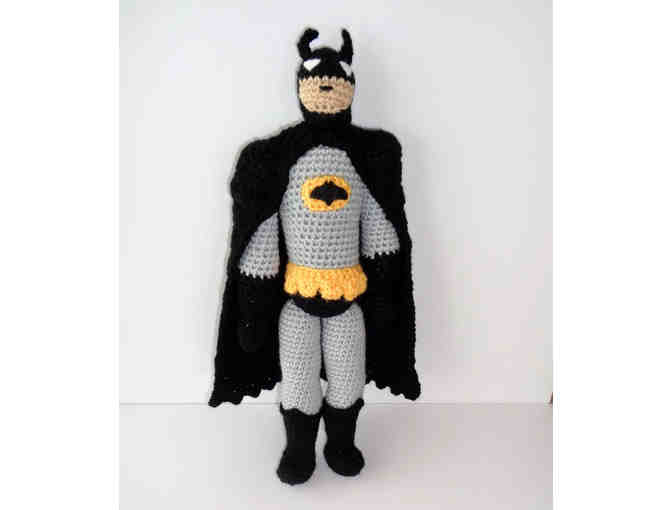 Hand-Crocheted Amigurumi 'Batman' -- New