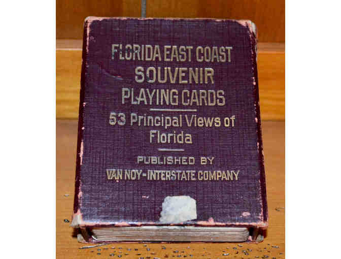 Antique Set of Florida Souvenir Playing Cards -- Pre-owned