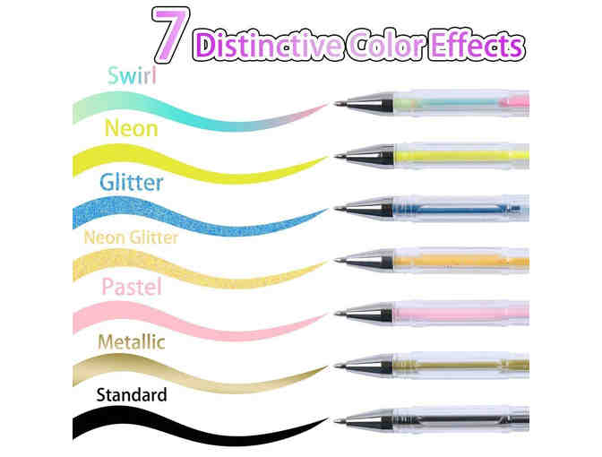 Feela 260 Colors Gel Pens Set Art Markers -- New