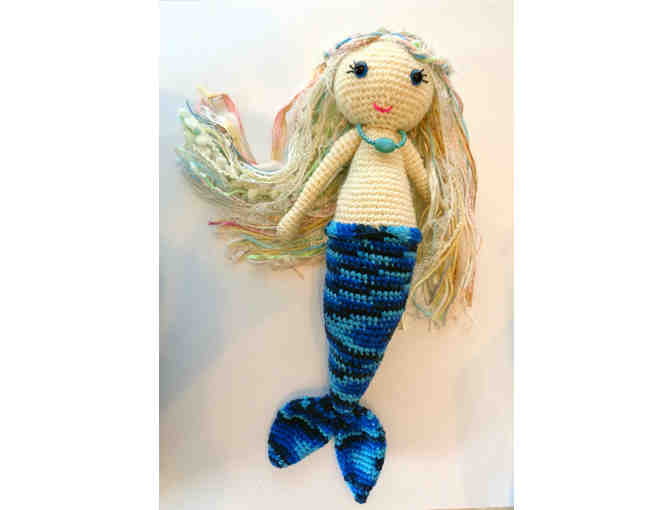 Hand-Crocheted Magical Muriel the Mermaid -- New