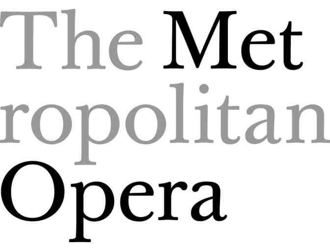 2 Orchestra Seats for the May 10th Performance of Rigoletto at The Metropolitan Opera