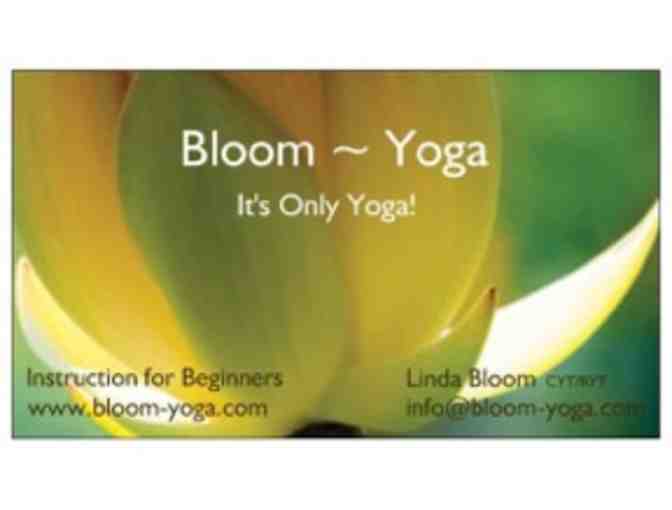 Yoga for Beginners! One private yoga session in your home