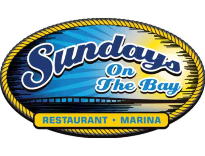 Sunday's on the Bay Restaurant Gift Certificate
