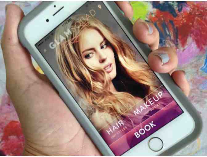GLAMSQUAD On-Demand Makeup Application & Blowout