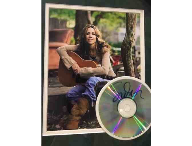 Sheryl Crow signed framed photo/CD 11 x 14